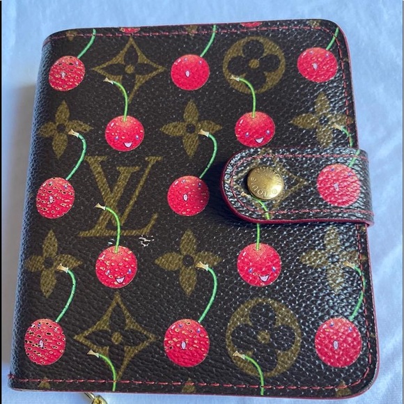 Authentic Louis Vuitton Limited Edition Monogram Cherry wallet - Picture 3 of 16